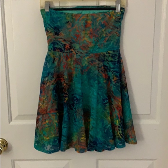 As U Wish Multicolored Lacy Dress - Picture 2 of 5